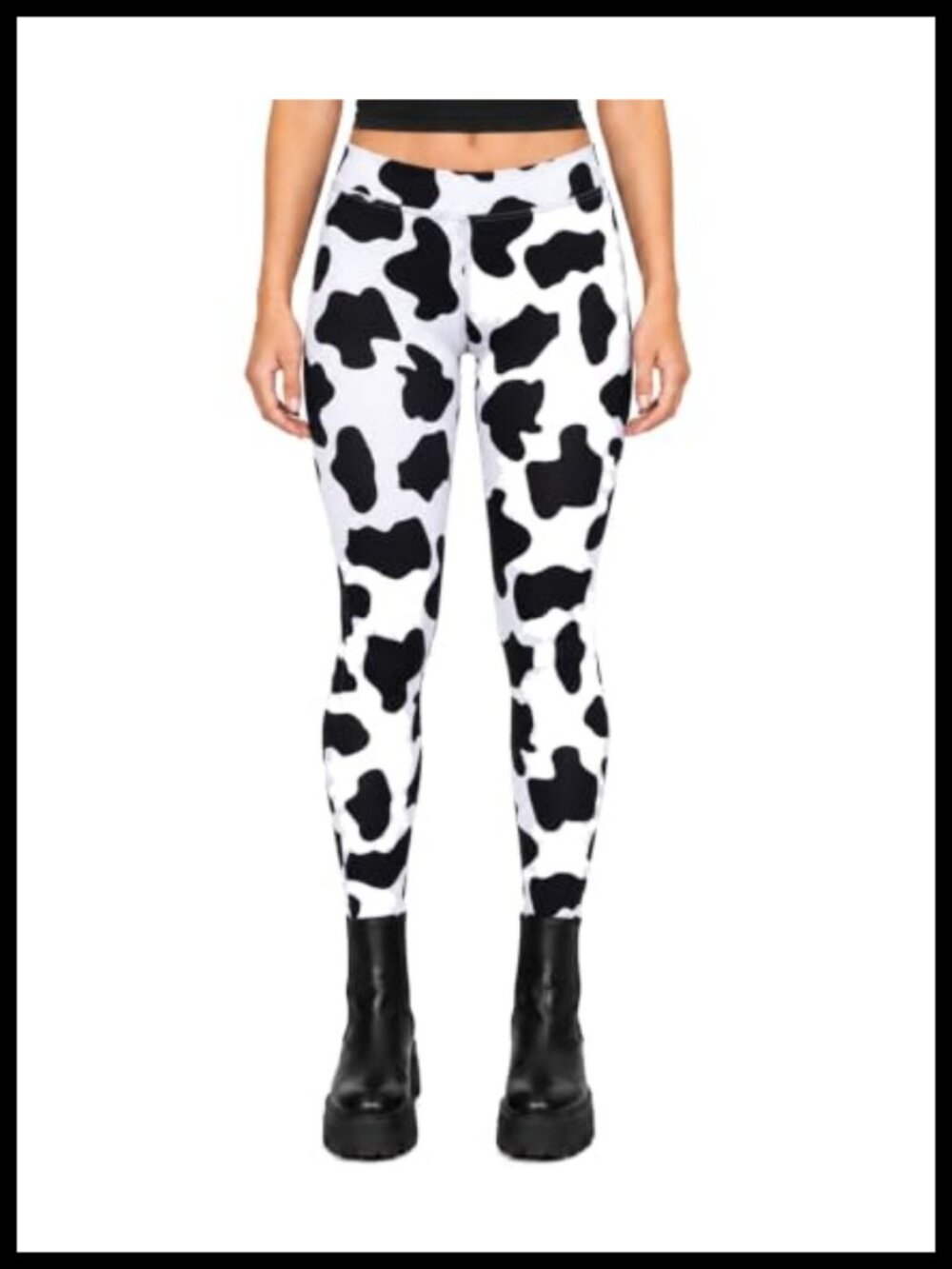 High Waisted Animal Print Leggings